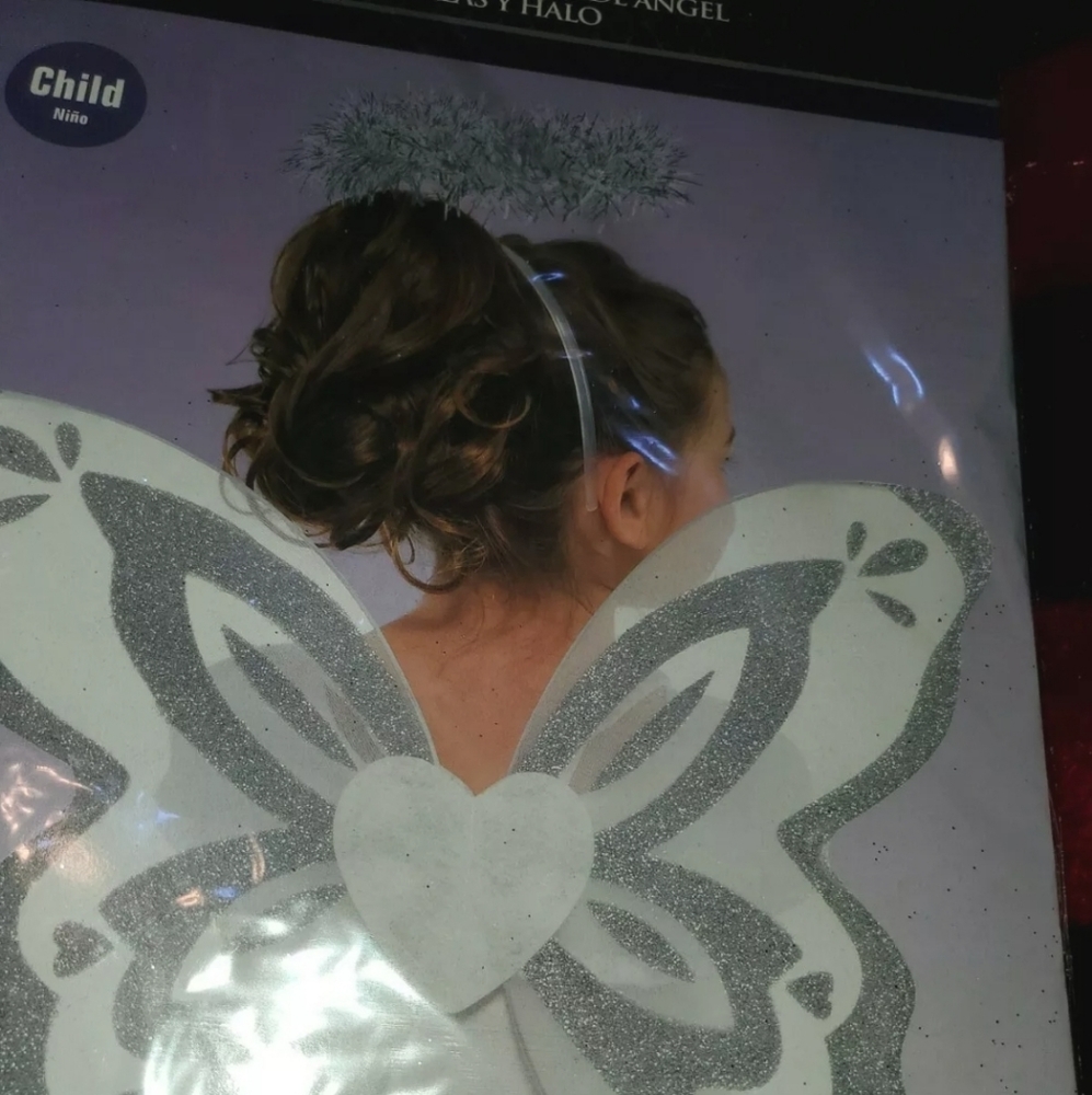 Christmas Angel Costume Kit for Child Wings & Halo